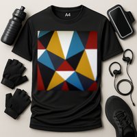 Cool Shape Abstract Singleton Iterator Performance Shirt