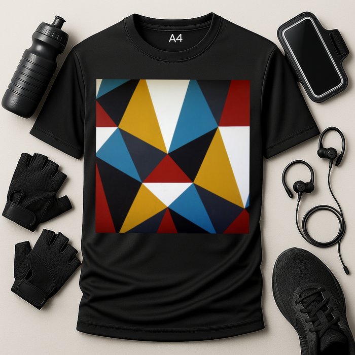 Cool Shape Abstract Singleton Iterator Performance Shirt
