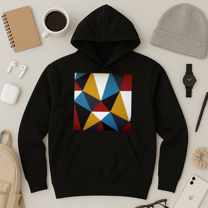 Cool Shape Abstract Singleton Iterator Hoodie