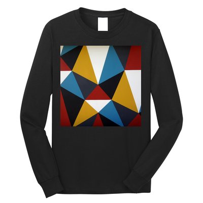 Cool Shape Abstract Singleton Iterator Long Sleeve Shirt