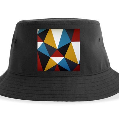 Cool Shape Abstract Singleton Iterator Sustainable Bucket Hat
