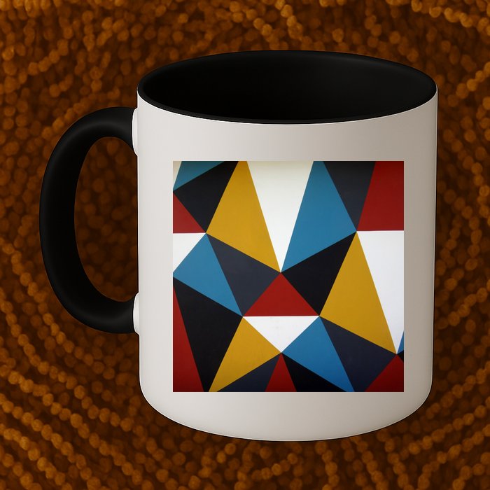 Cool Shape Abstract Singleton Iterator Mug