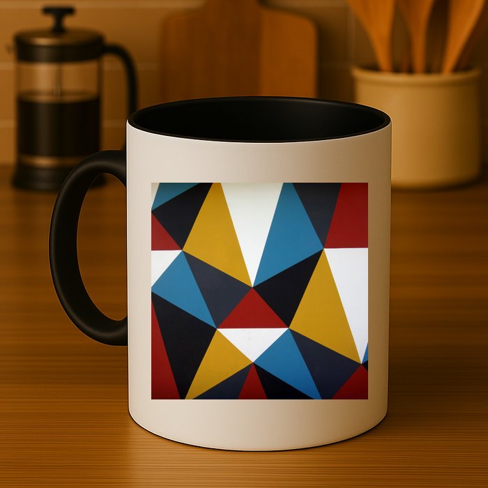 Cool Shape Abstract Singleton Iterator Mug