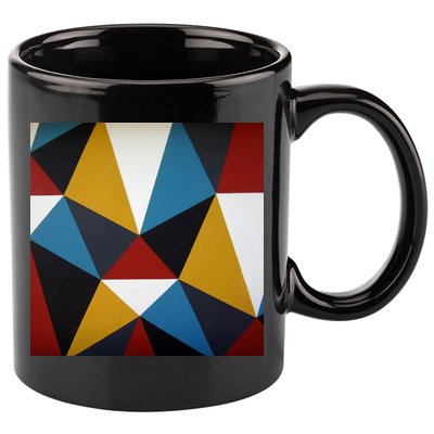 Cool Shape Abstract Singleton Iterator 11oz C Handle Ceramic Mug