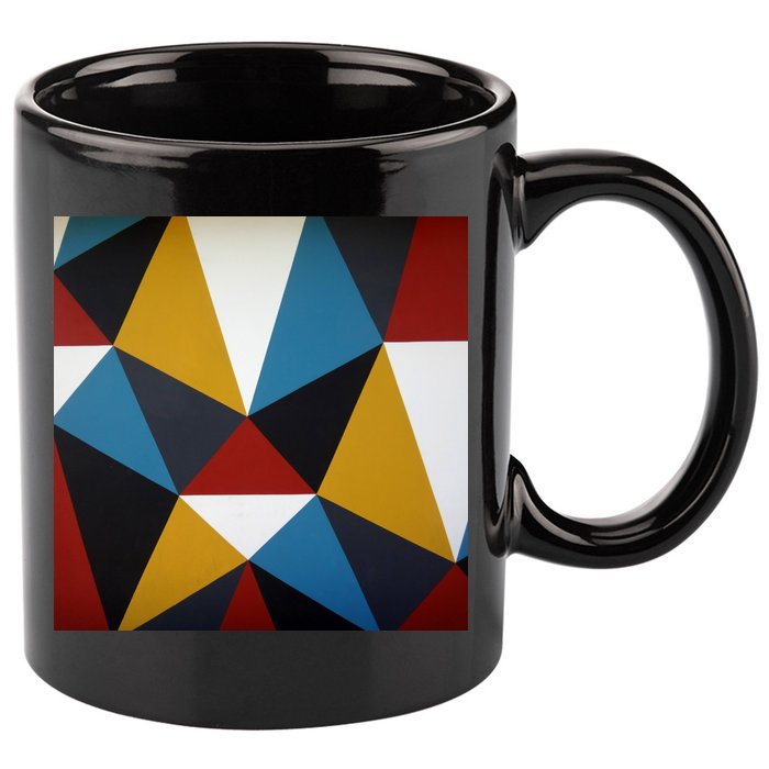 Cool Shape Abstract Singleton Iterator 11oz C Handle Ceramic Mug