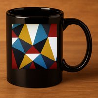 Cool Shape Abstract Singleton Iterator 11oz C Handle Ceramic Mug