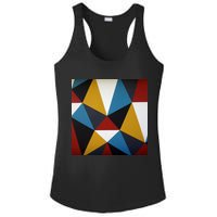 Cool Shape Abstract Singleton Iterator Ladies PosiCharge Competitor Racerback Tank