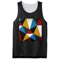Cool Shape Abstract Singleton Iterator Mesh Reversible Basketball Jersey Tank