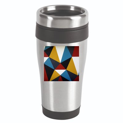 Cool Shape Abstract Singleton Iterator 16oz Travel Tumbler