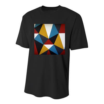 Cool Shape Abstract Singleton Iterator Youth Performance Sprint T-Shirt