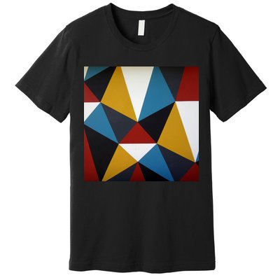 Cool Shape Abstract Singleton Iterator Premium T-Shirt