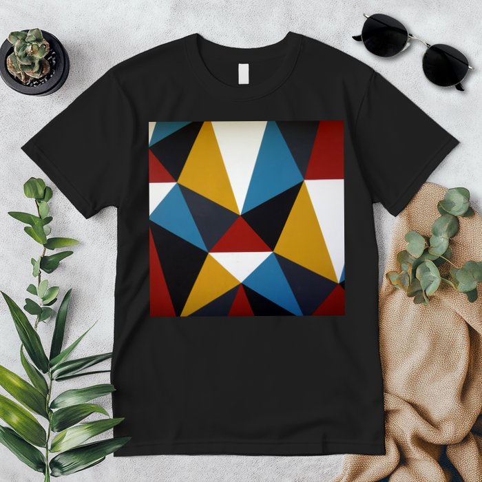 Cool Shape Abstract Singleton Iterator Premium T-Shirt