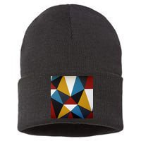 Cool Shape Abstract Singleton Iterator Sustainable Knit Beanie