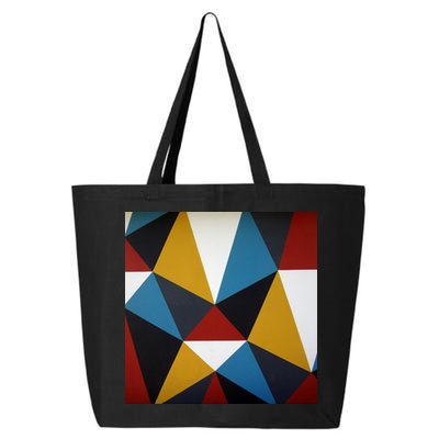 Cool Shape Abstract Singleton Iterator 25L Jumbo Tote
