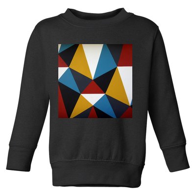 Cool Shape Abstract Singleton Iterator Toddler Sweatshirt