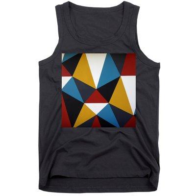 Cool Shape Abstract Singleton Iterator Tank Top