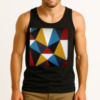 Cool Shape Abstract Singleton Iterator Tank Top