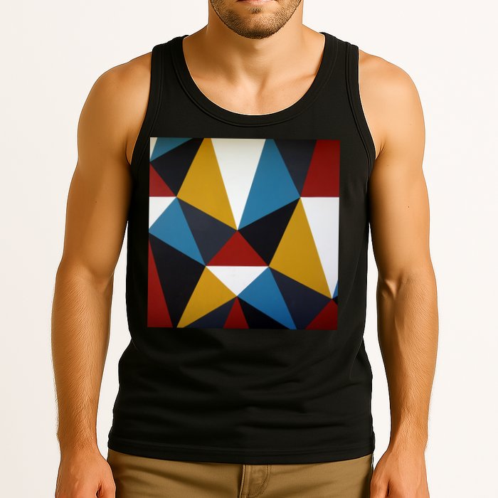 Cool Shape Abstract Singleton Iterator Tank Top