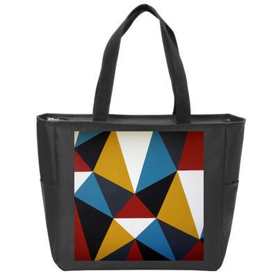 Cool Shape Abstract Singleton Iterator Zip Tote Bag