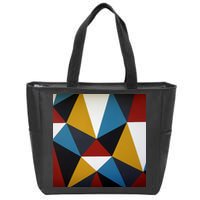 Cool Shape Abstract Singleton Iterator Zip Tote Bag