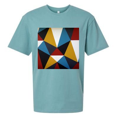 Cool Shape Abstract Singleton Iterator Sueded Cloud Jersey T-Shirt