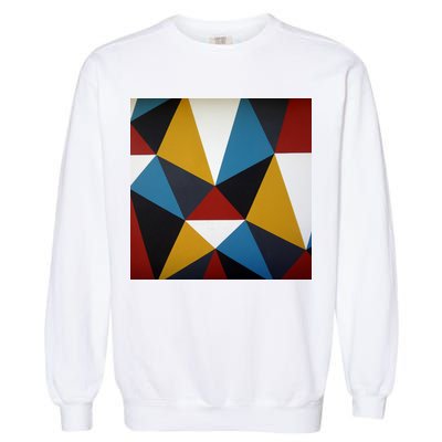 Cool Shape Abstract Singleton Iterator Garment-Dyed Sweatshirt