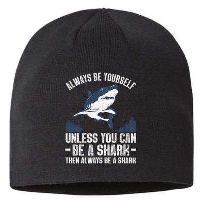 Cool Shark Art For Wo Megalodon Sharks Biology Ocean Sustainable Beanie