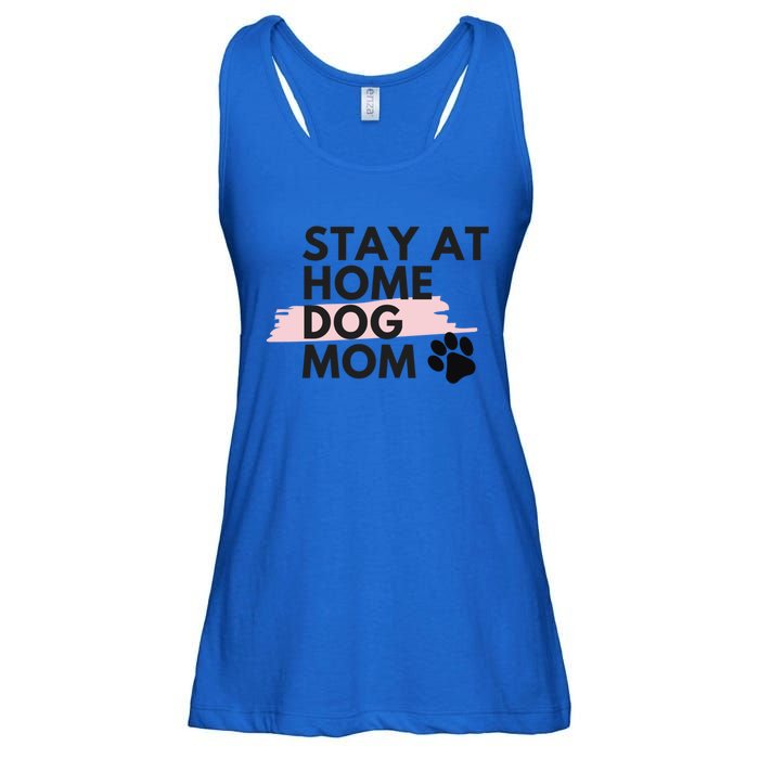 Cute Stay At Home Fur Dog Mom Life Fur Dog Mama Cool Gift Cool Gift Ladies Essential Flowy Tank