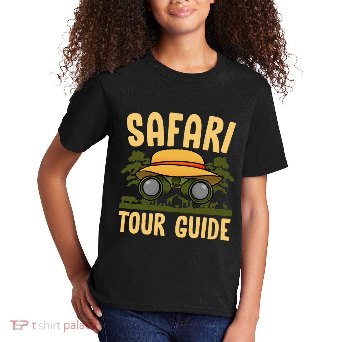 Cool Safari Art For Women Costume African Zookeeper Kids T-Shirt