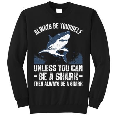 Cool Shark Art For Men Women Megalodon Sharks Biology Ocean Sweatshirt