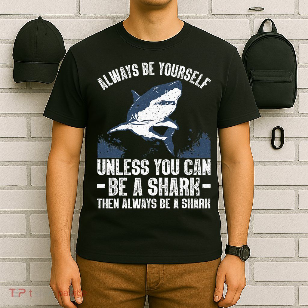 Cool Shark Art For Men Women Megalodon Sharks Biology Ocean T-Shirt
