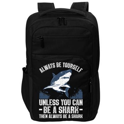 Cool Shark Art For Men Women Megalodon Sharks Biology Ocean Impact Tech Backpack