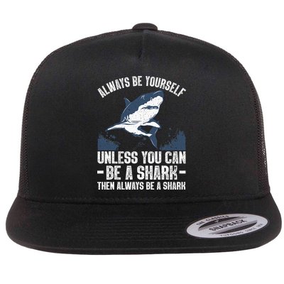Cool Shark Art For Men Women Megalodon Sharks Biology Ocean Flatbill Hat