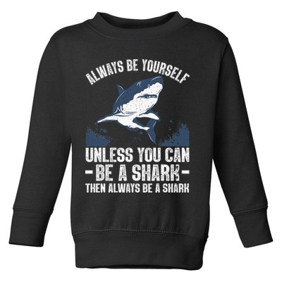 Cool Shark Art For Men Women Megalodon Sharks Biology Ocean Toddler Sweatshirt