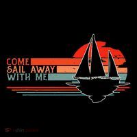 Come Sail Away With Me Sailing Boat Lover And Sailor Sail Pom Pom 12in Knit Beanie