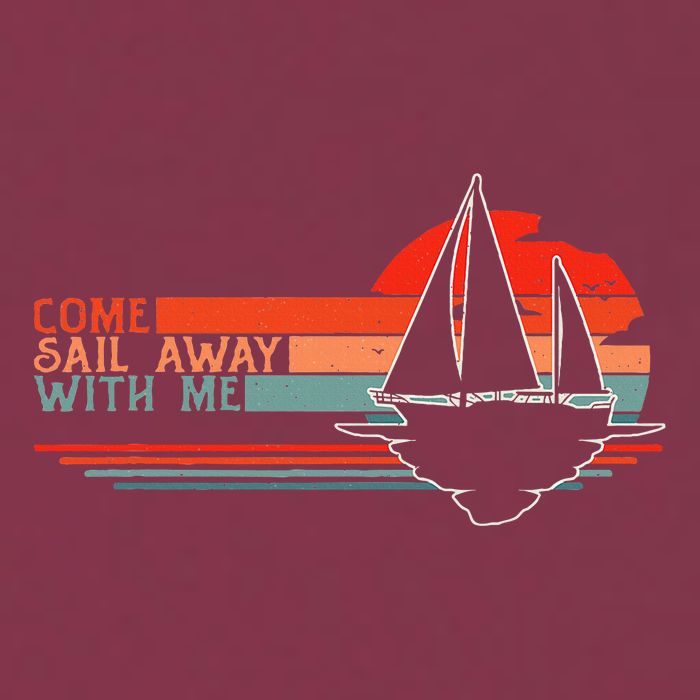 Come Sail Away With Me Sailing Boat Lover And Sailor Sail 16oz Travel Tumbler