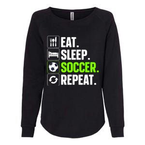 Cool Soccer Art For Team Sport Soccer Player Gift Womens California Wash Sweatshirt