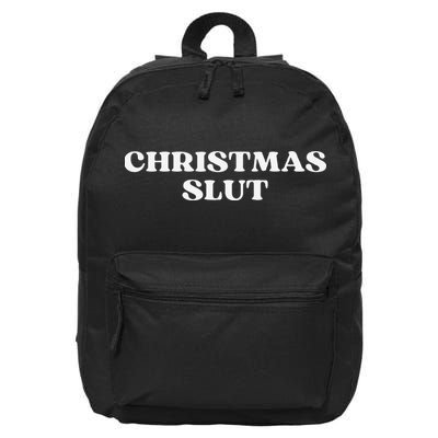 Christmas Slut Aesthetic 16 in Basic Backpack
