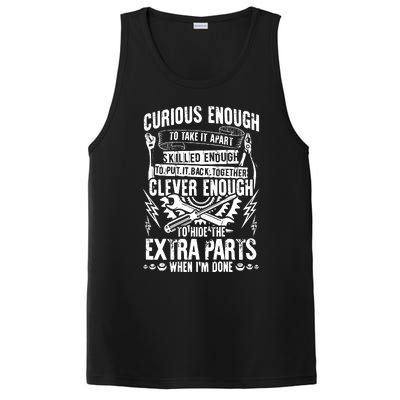 Curious, Skilled And Clever Funny Car Auto Truck Mechanic PosiCharge Competitor Tank