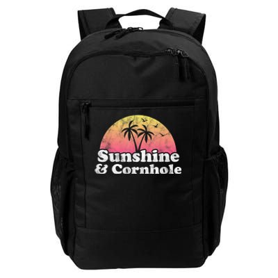 Cornhole Sunshine And Cornhole Daily Commute Backpack