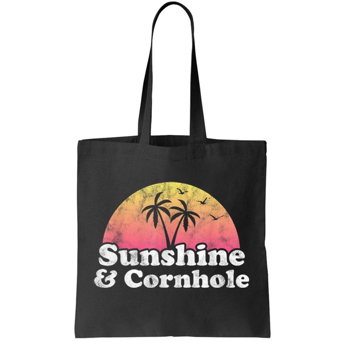 Cornhole Sunshine And Cornhole Tote Bag