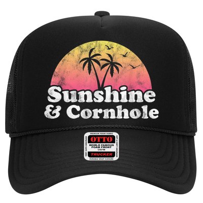Cornhole Sunshine And Cornhole Trucker Hat