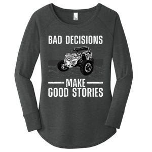 Cute Sxs Art For Utv Off Road Vehicle Sxs Lover Women's Perfect Tri Tunic Long Sleeve Shirt