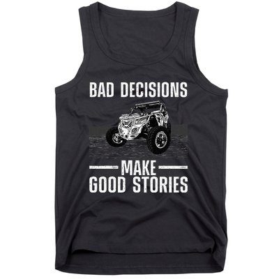 Cute Sxs Art For Utv Off Road Vehicle Sxs Lover Tank Top