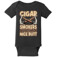 Cigar Smokers Appreciate A Nice Butt Baby Bodysuit