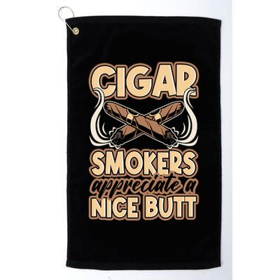 Cigar Smokers Appreciate A Nice Butt Golf Towel