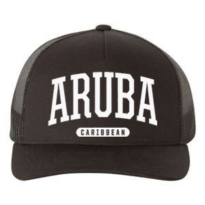 College Style Aruba Caribbean Souvenir Yupoong Adult 5-Panel Trucker Hat