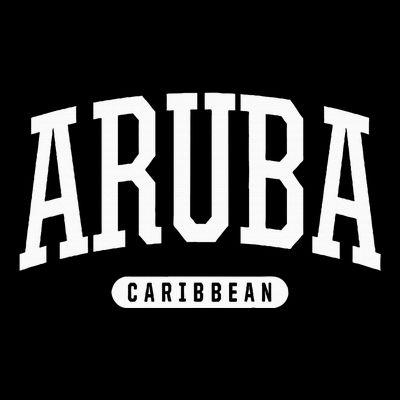 College Style Aruba Caribbean Souvenir T-Shirt