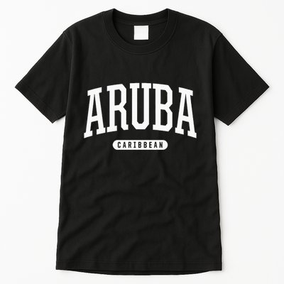 College Style Aruba Caribbean Souvenir Tall T-Shirt