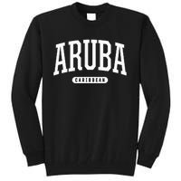 College Style Aruba Caribbean Souvenir Tall Sweatshirt